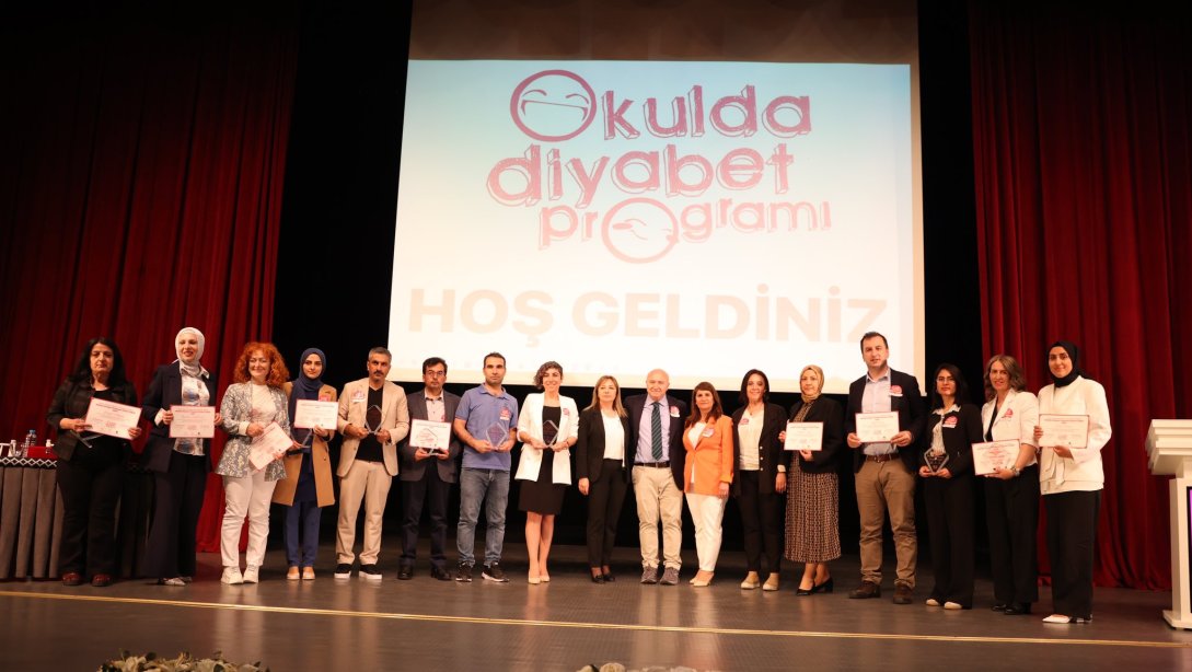 Okulda Diyabet Programı İyi Uygulama Örnekleri Ödül Töreni Gerçekleştirildi. 